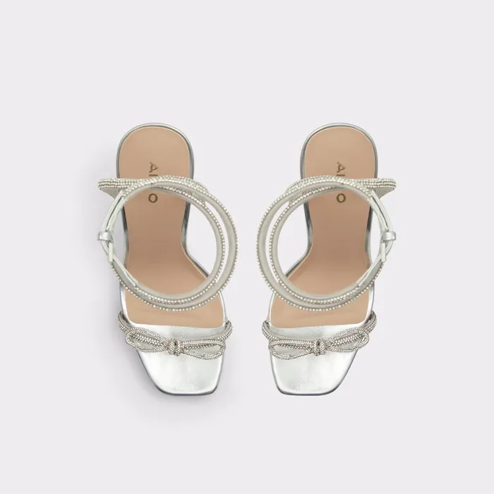 Domenica Silver Women ALDO Heels
