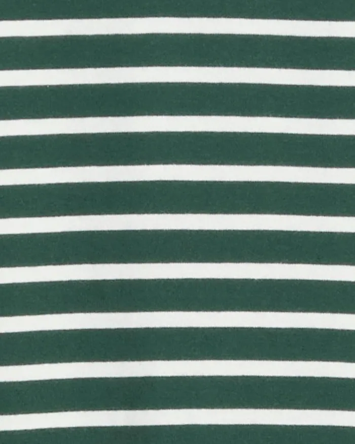 Draper James Corey Bell Sleeve Top In Green Mariner Stripe Women Tops