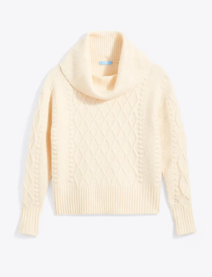 Draper James Cowl Neck Sweater Women Sweaters