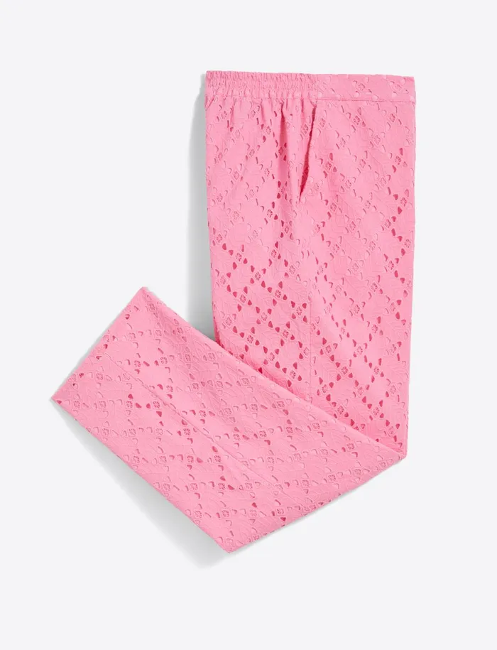 Draper James Eyelet Pants Women Bottoms and Skirts