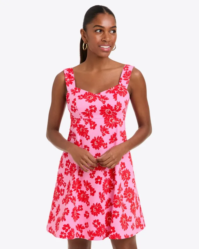 Draper James Henrietta Mini Dress Women Dresses