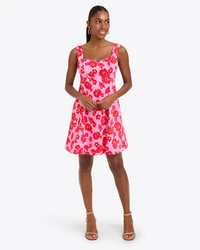 Draper James Henrietta Mini Dress Women Dresses