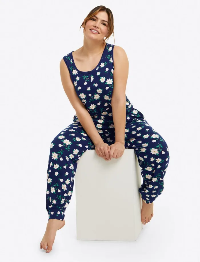 Draper James Hillary Pajama Set In Magnolia Women Lounge and Pajamas