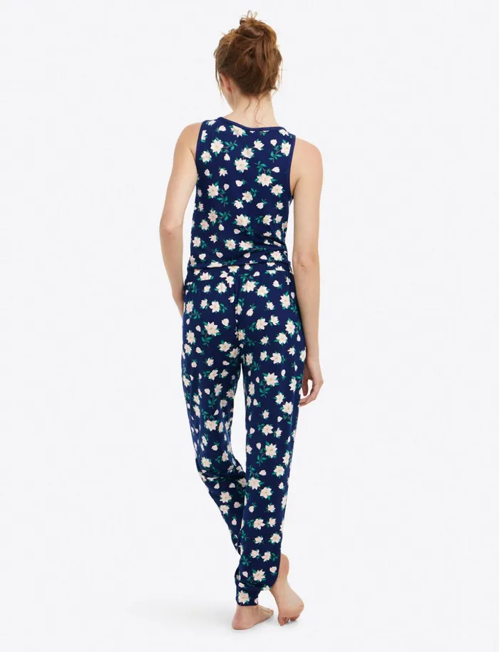 Draper James Hillary Pajama Set In Magnolia Women Lounge and Pajamas