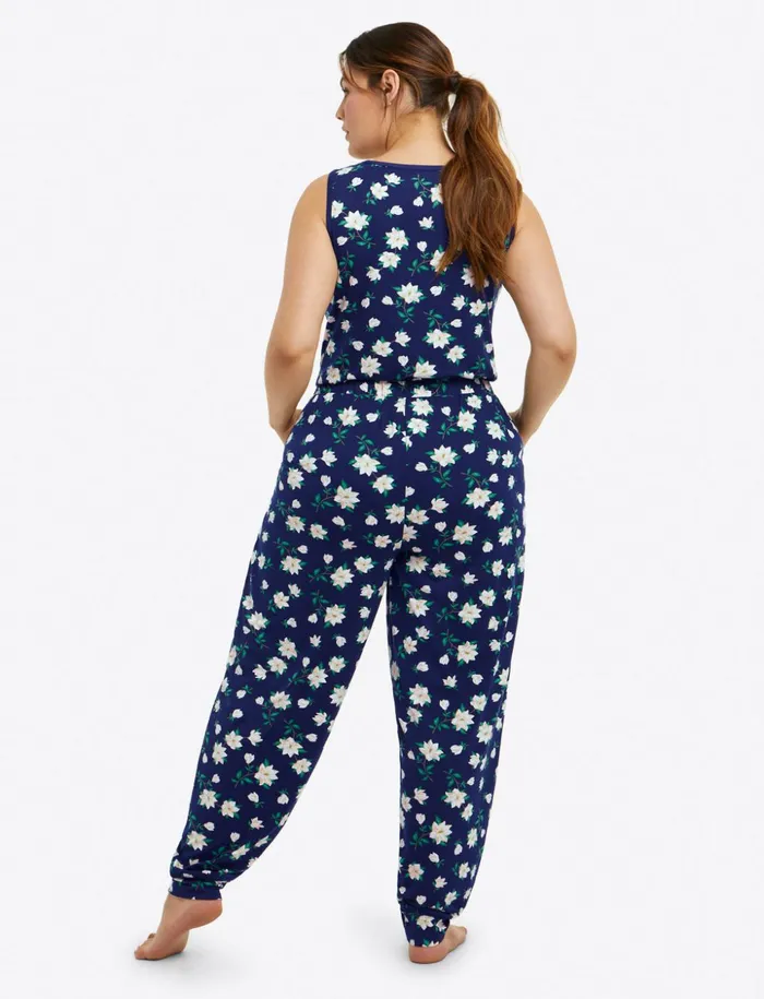 Draper James Hillary Pajama Set In Magnolia Women Lounge and Pajamas