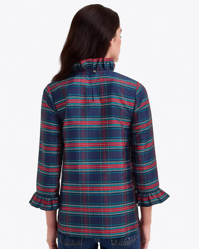 Draper James Ingrid Top In Taffeta Women Tops