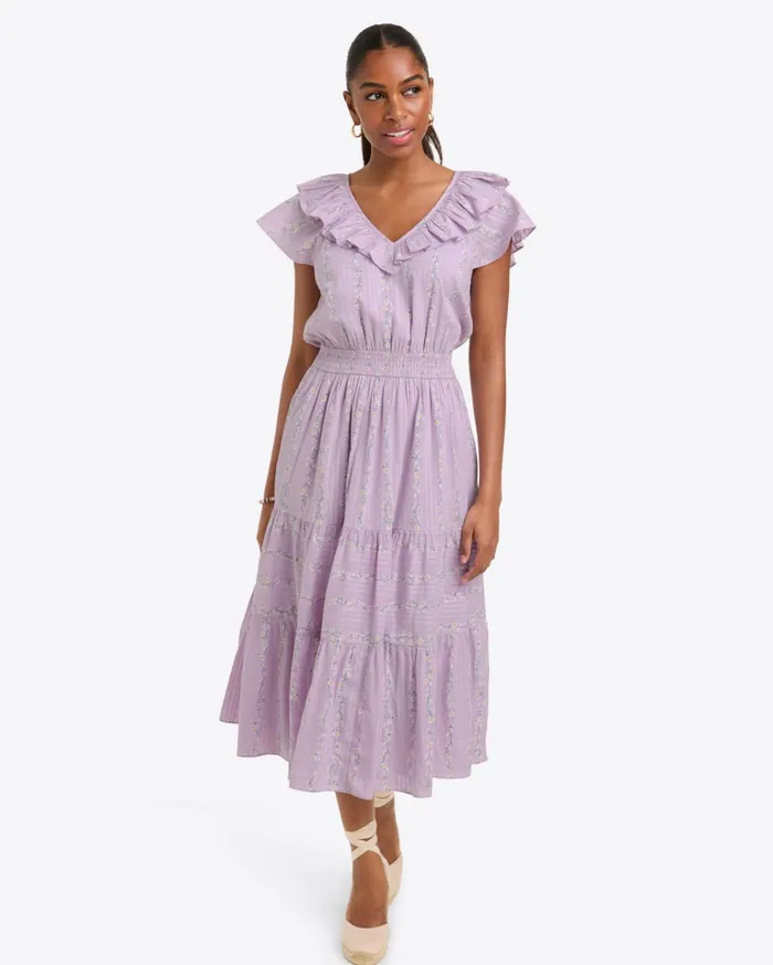 Draper James Marie Midi Dress Women Dresses