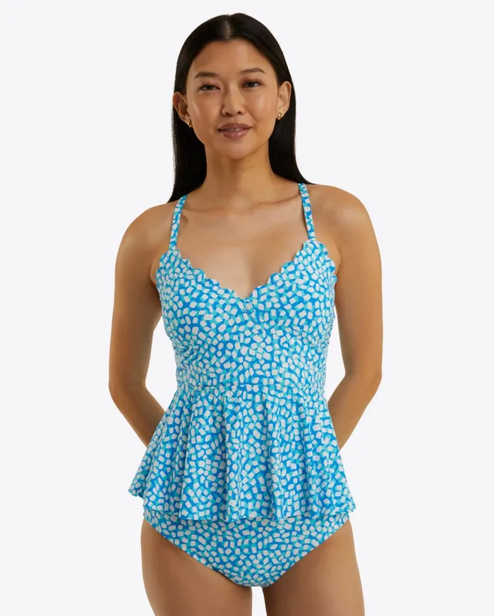 Draper James Tankini Top Women Swim