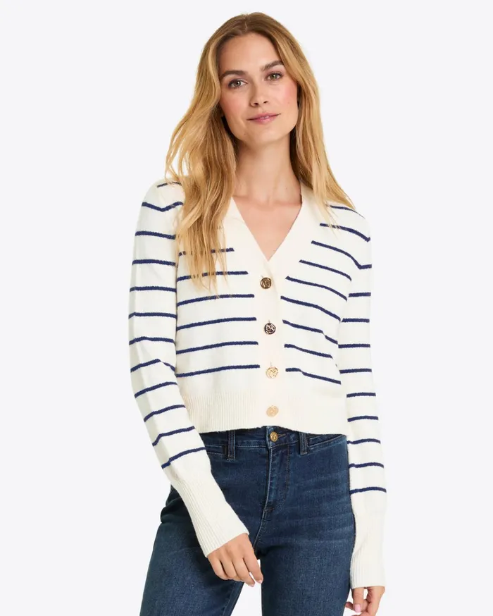 Draper James Varsity Cardigan Women Sweaters