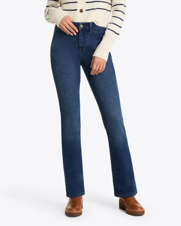 Draper James Welt Pocket Bootcut Women Bottoms and Skirts
