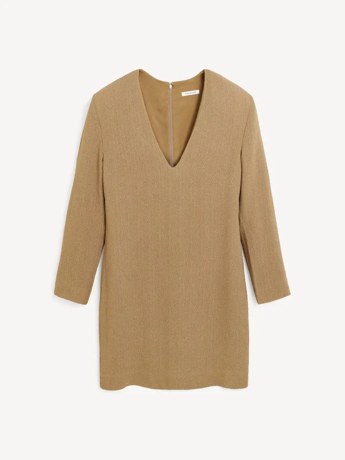 Dresses Women By Malene Birger Ellinas Mini Dress Light Brown