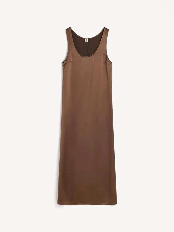 Dresses Women By Malene Birger Jerrica Maxi Dress Warm Brown
