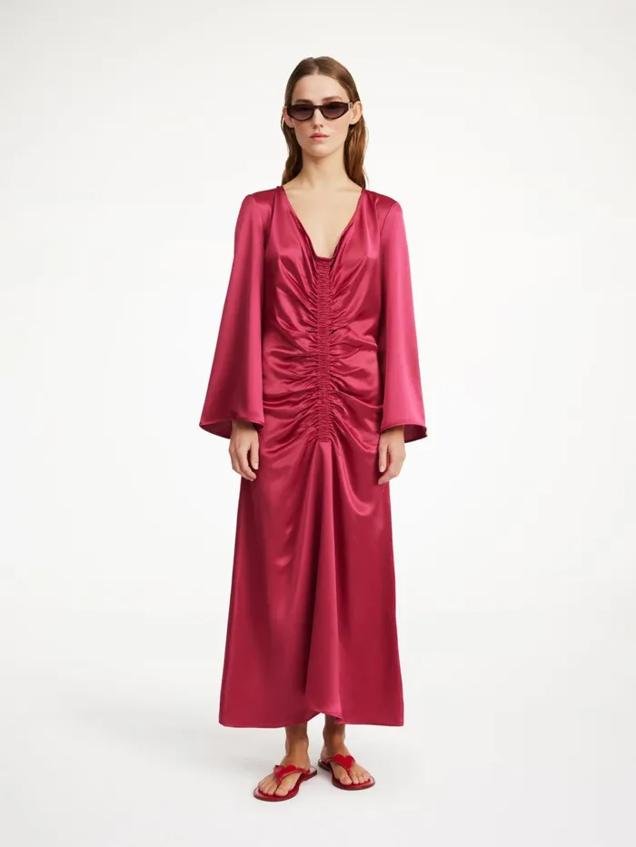 Dresses Women By Malene Birger Lavende Maxi Dress Wild Berries