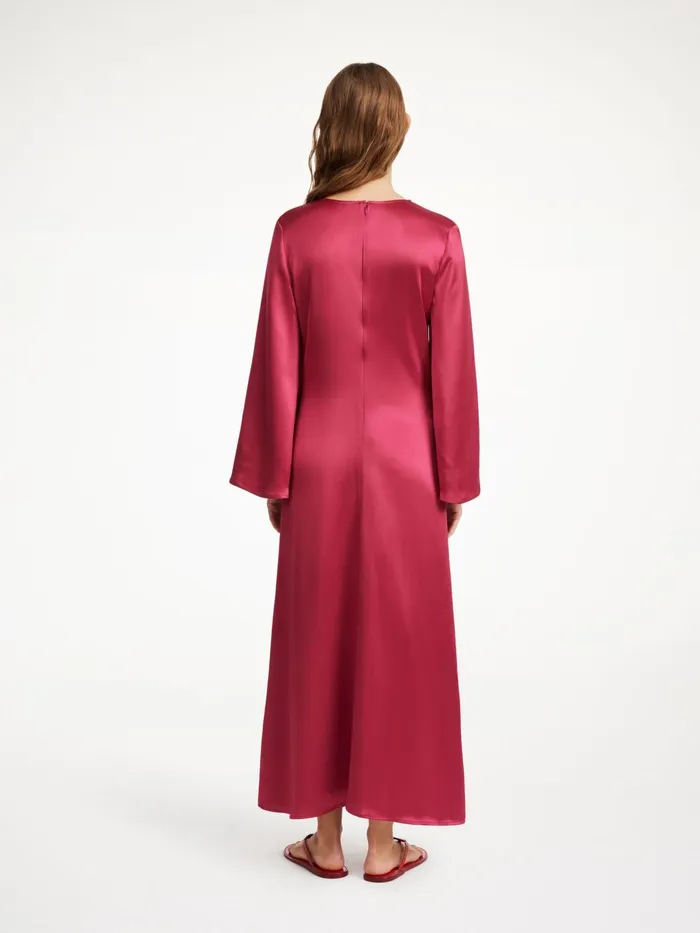 Dresses Women By Malene Birger Lavende Maxi Dress Wild Berries