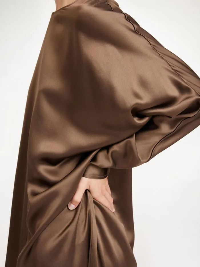 Dresses Women By Malene Birger Odelle Maxi Dress Warm Brown