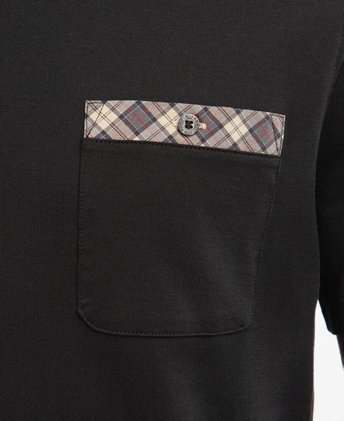 Durness Pocket TShirt White Men Barbour TShirts