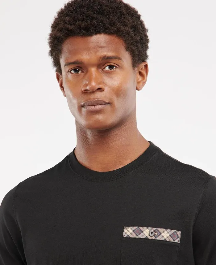 Durness Pocket TShirt White Men Barbour TShirts