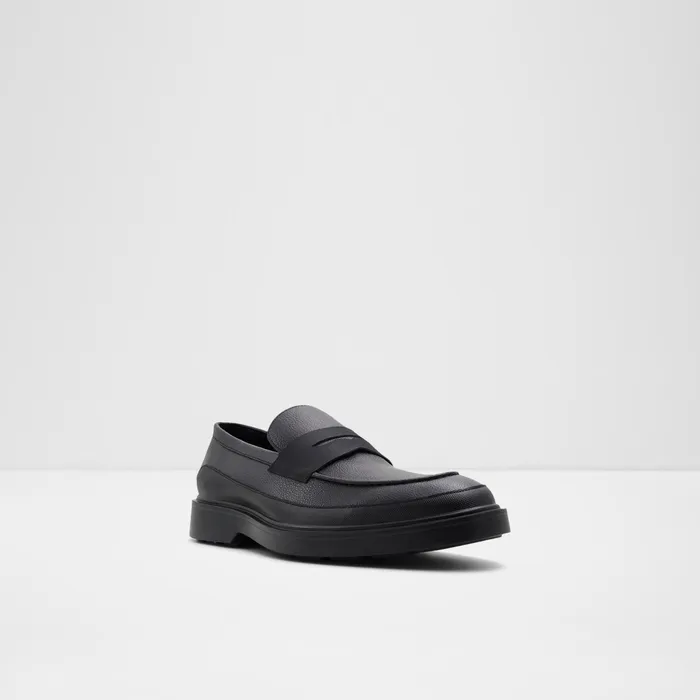 Eliot Black Synthetic Smooth Men ALDO Loafers and SlipOns