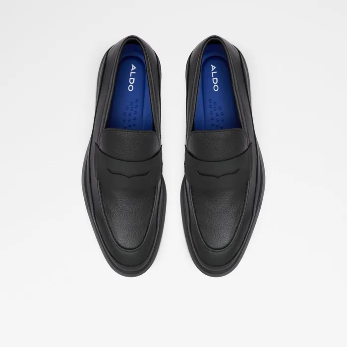 Eliot Black Synthetic Smooth Men ALDO Loafers and SlipOns