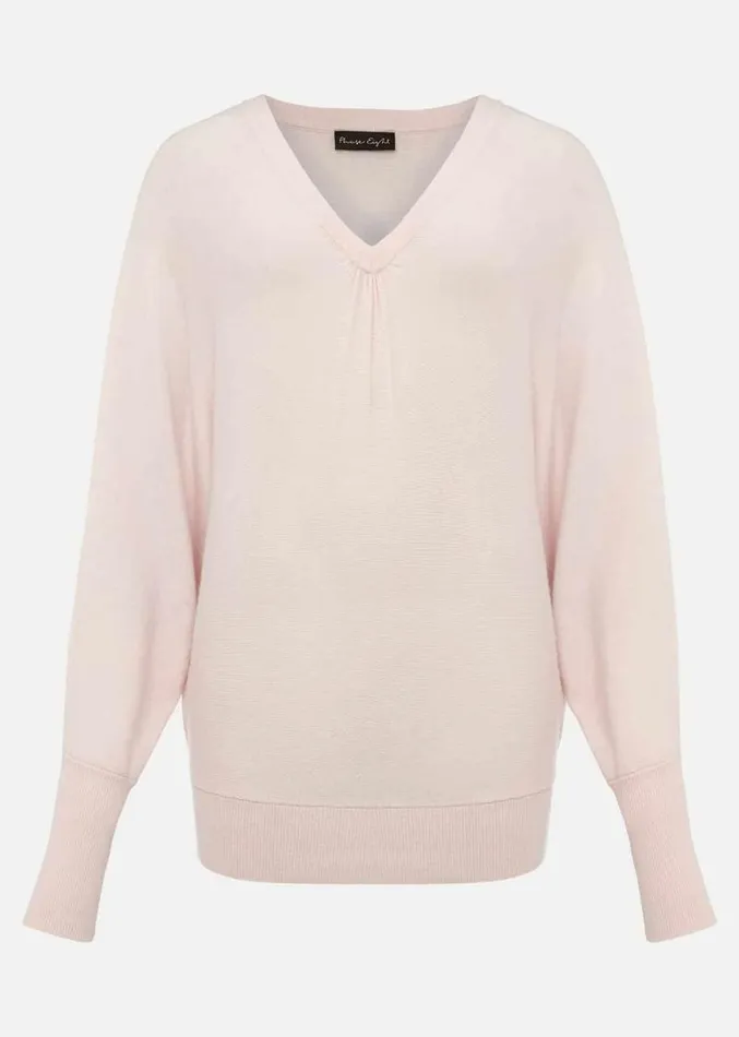 Ellen Fine Knit Jumper Pale Pink Women Phase Eight Knitwear