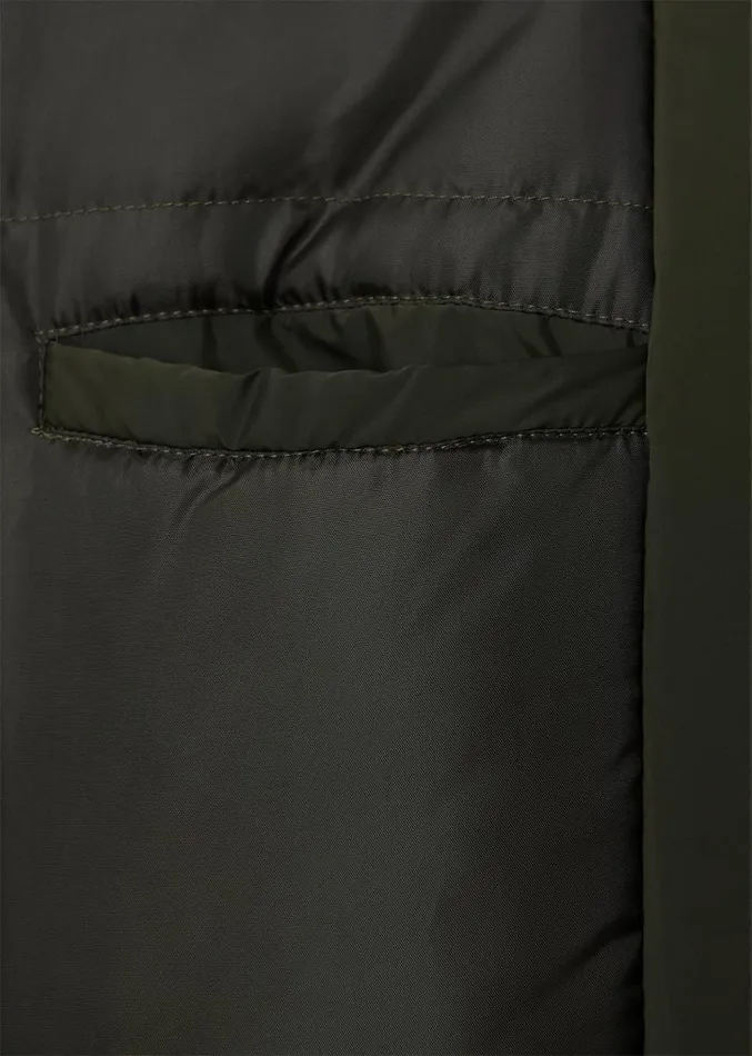 Erin Long Puffer Coat Bottle Green Women Phase Eight Coats