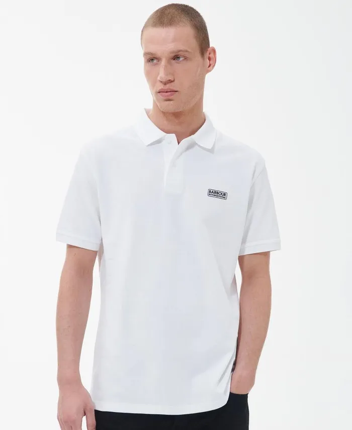 Essential Polo Shirt Bitter Chocolate Men Barbour Polo Shirts