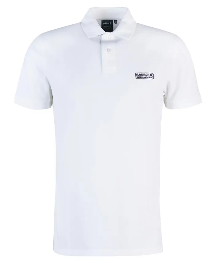 Essential Polo Shirt Bitter Chocolate Men Barbour Polo Shirts