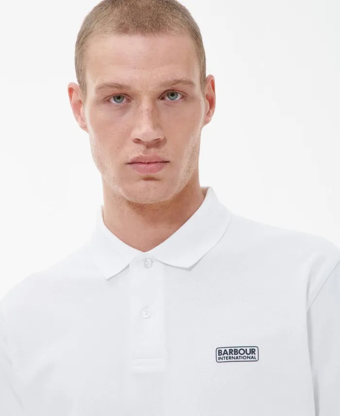 Essential Polo Shirt Bitter Chocolate Men Barbour Polo Shirts