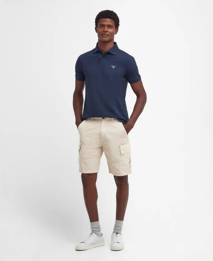 Essential Ripstop Cargo Shorts Fog Men Barbour Trousers and Shorts