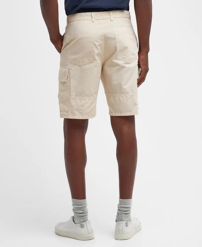 Essential Ripstop Cargo Shorts Fog Men Barbour Trousers and Shorts
