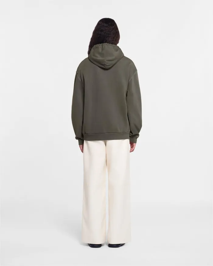 Ever Organically Grown CottonFleece Hoodie Asphalt WomenMen Nanushka Sweatshirts
