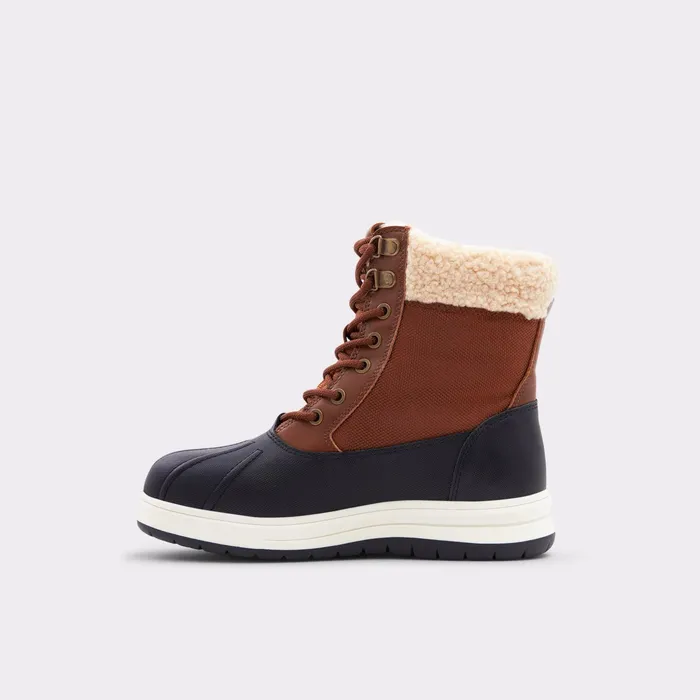 Flurrys Cognac Synthetic Mixed Material Women ALDO Boots
