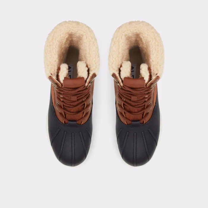 Flurrys Cognac Synthetic Mixed Material Women ALDO Boots