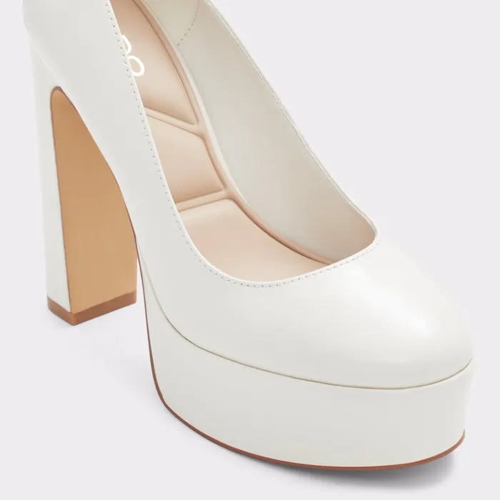 Fonda White Women ALDO Heels