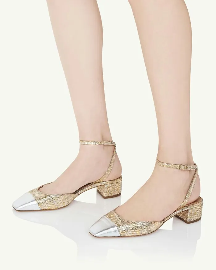 French Flirt Pump 35 Gold Women Aquazzura Pumps French Flirt Pump 35 Gold Women Aquazzura Pumps