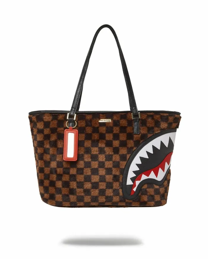 FURRR SHARKS IN PARIS TOTE Bags SPRAYGROUND