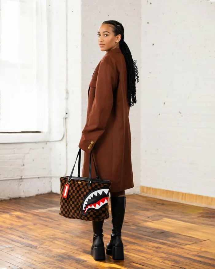 FURRR SHARKS IN PARIS TOTE Bags SPRAYGROUND