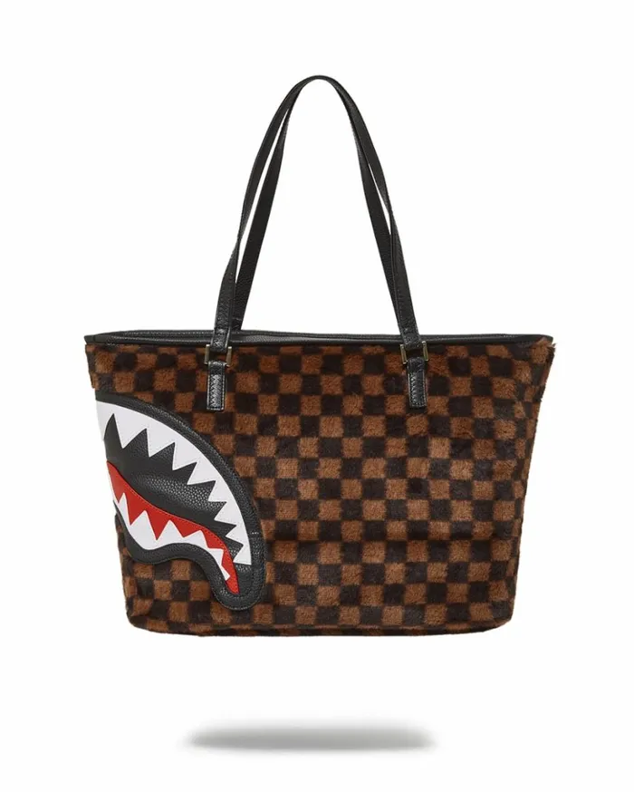 FURRR SHARKS IN PARIS TOTE Bags SPRAYGROUND