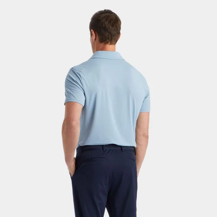 GFORE EMBOSSED CIRCLE G039S TECH JERSEY MODERN SPREAD COLLAR POLO Fjord Men Polos and Shirts