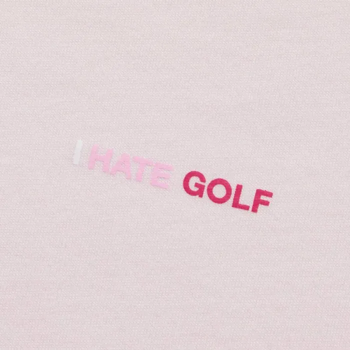 GFORE I HATE GOLF COTTON TEE Petal Women Hoodies and Tees