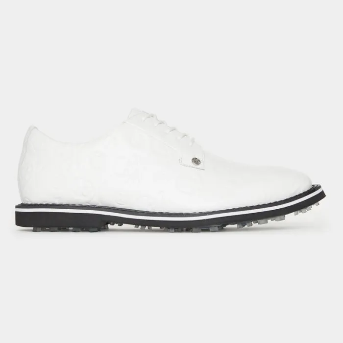 GFORE MEN039S GALLIVANTER DEBOSSED SKULL and TEES LEATHER GOLF SHOE Snowonyx Men Golf Shoes