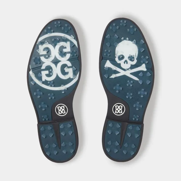 GFORE MEN039S GALLIVANTER DEBOSSED SKULL and TEES LEATHER GOLF SHOE Snowonyx Men Golf Shoes