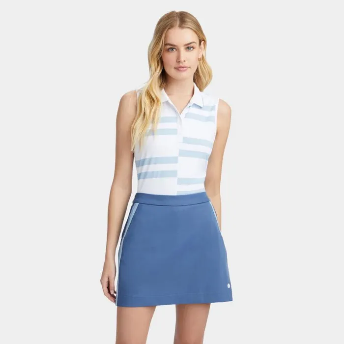 GFORE TUX 4WAY STRETCH TWILL SKORT Slate Women Skorts and Dresses