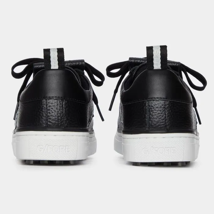GFORE WOMEN039S DURF PEBBLE LEATHER KILTIE GOLF SHOE Onyx Women Golf Shoes