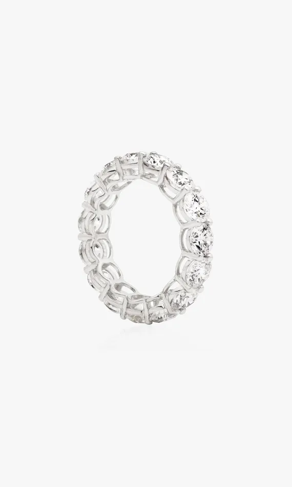 Generation Love Clothing Fine Jewelry The Forever Round Cut Band 611 Carats White Gold 8211 Women