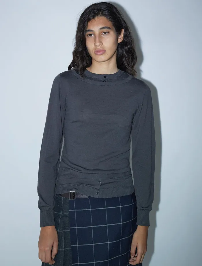 Giacos Dark Grey Women Paloma Wool Knits