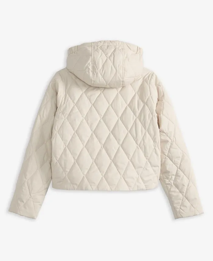 Girls039 Venton Quilted Jacket Dark Navy Kids Barbour Jackets