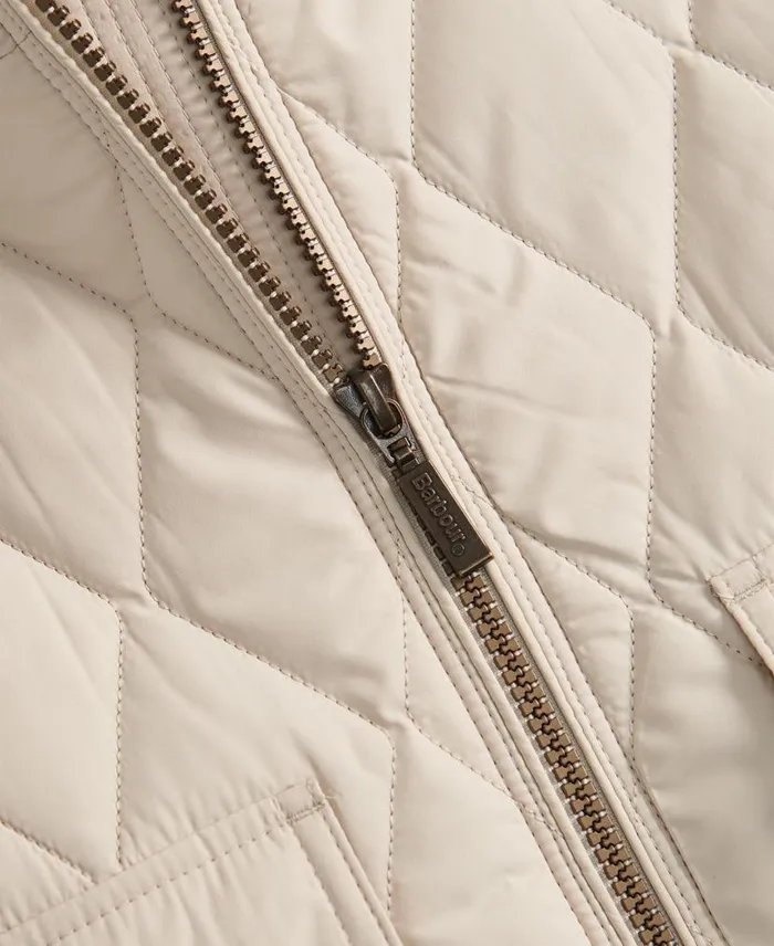 Girls039 Venton Quilted Jacket Dark Navy Kids Barbour Jackets