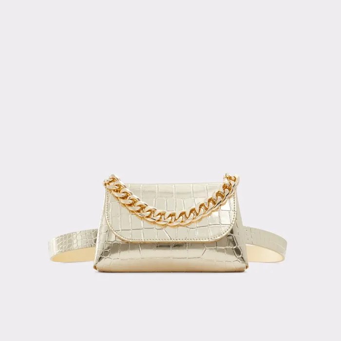 Glamverse Gold Women ALDO Backpacks and Fanny Packs