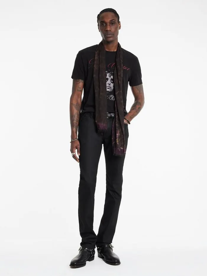 Graphic Tees Men John Varvatos ALICE COOPER SCRIPT TEE Black